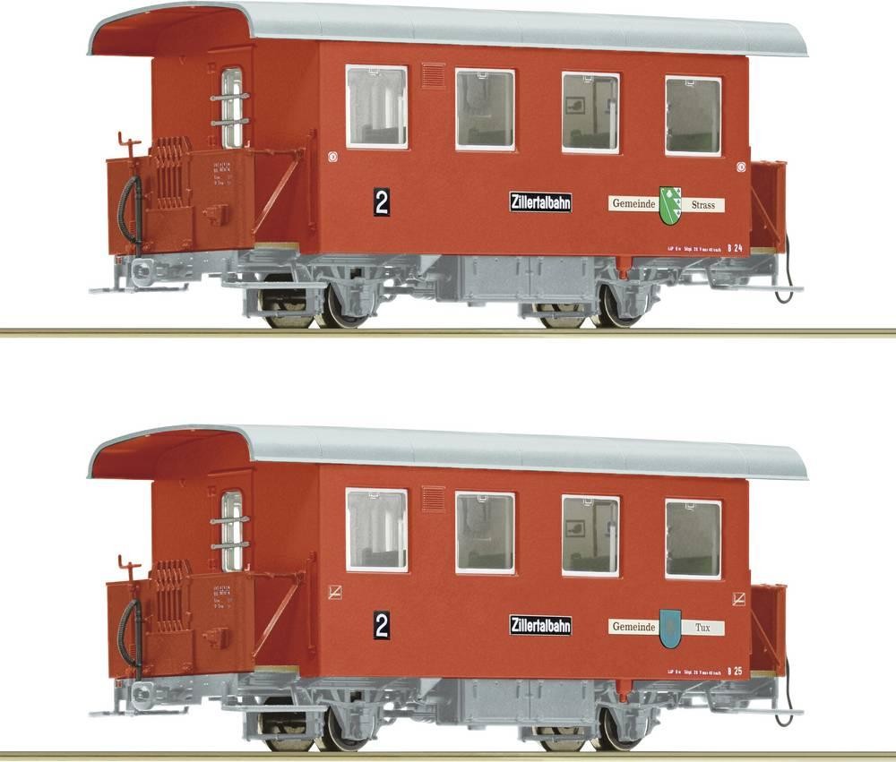 Roco 6240003 H0e pack of 2-Set Schmalspur-Personenwagen der