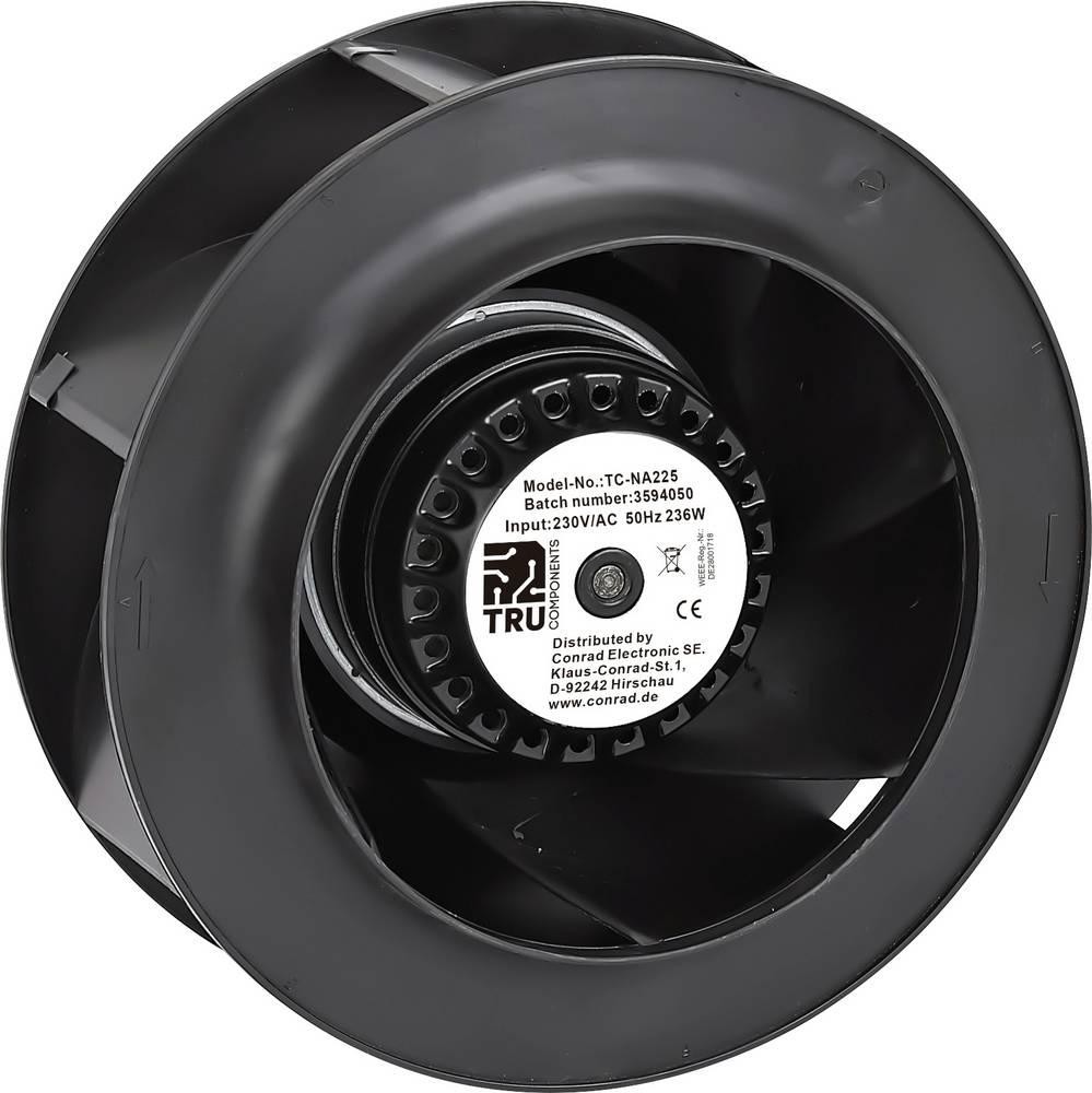 TRU COMPONENTS TC-NA225 Radialfan 230 V/AC 1250 m³/h (Ø x H) 225mm