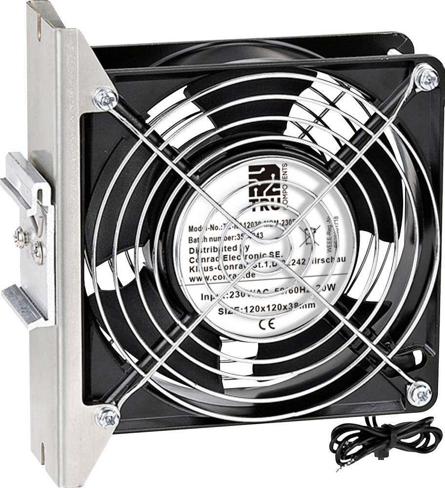 TRU COMPONENTS TC-NA12038-MBM-230B Axialventilador 230 V/AC 162 m³/h