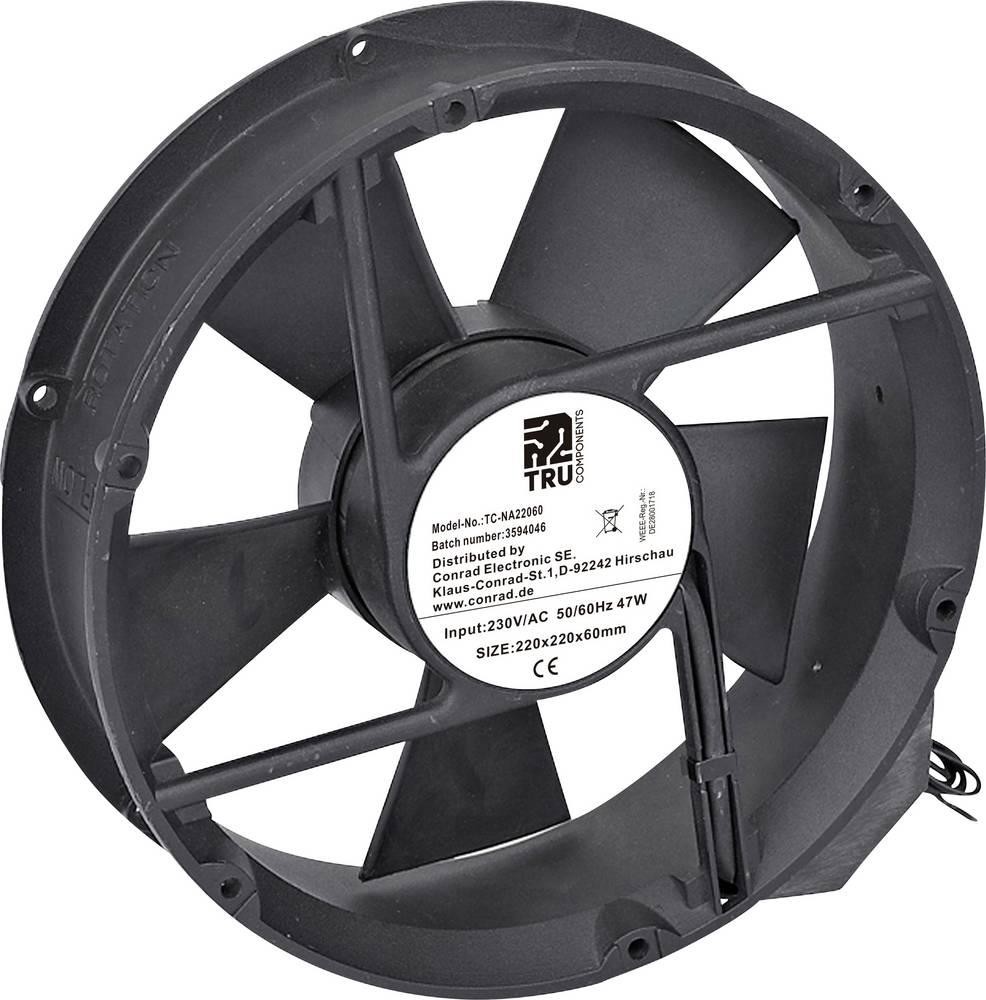 TRU COMPONENTS TC-NA22060 Axialfan 230 V/AC 890 m³/h (L x B x H) 220