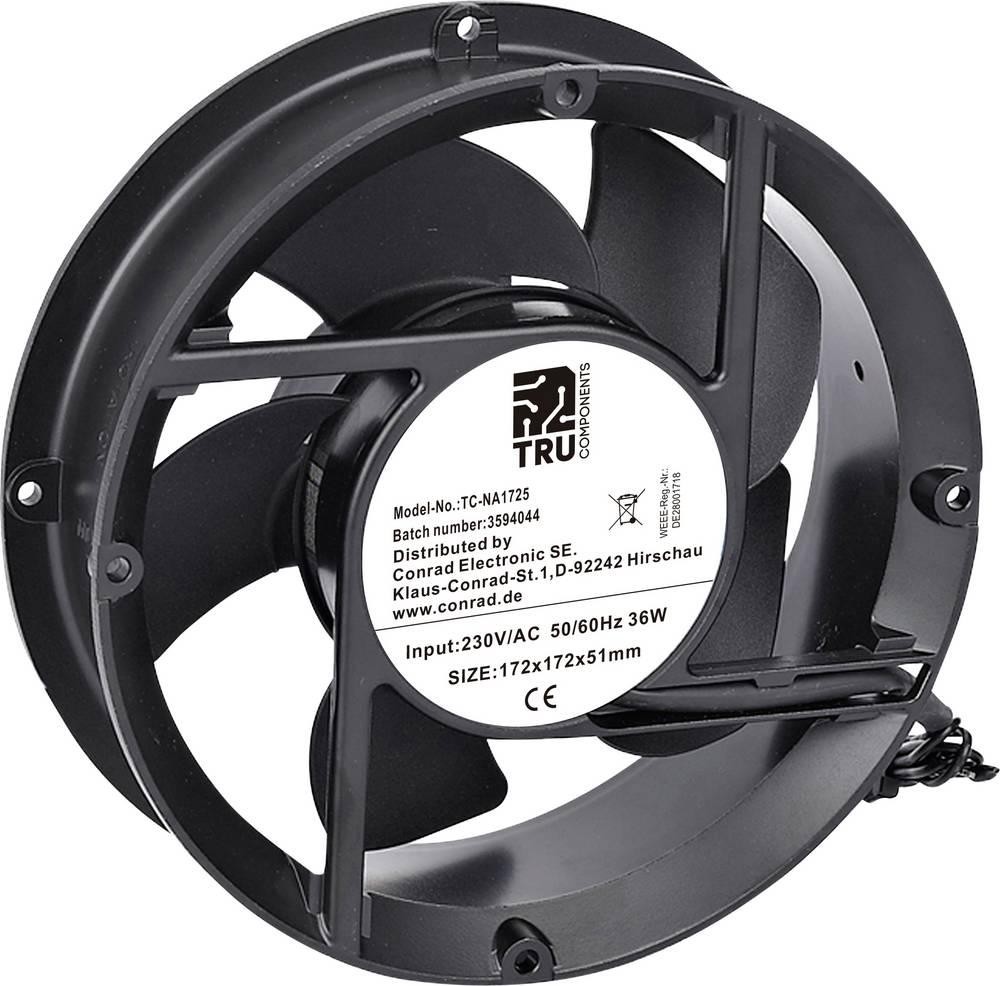 TRU COMPONENTS TC-NA1725 Axialfan 230 V/AC 336 m³/h (L x B x H) 172