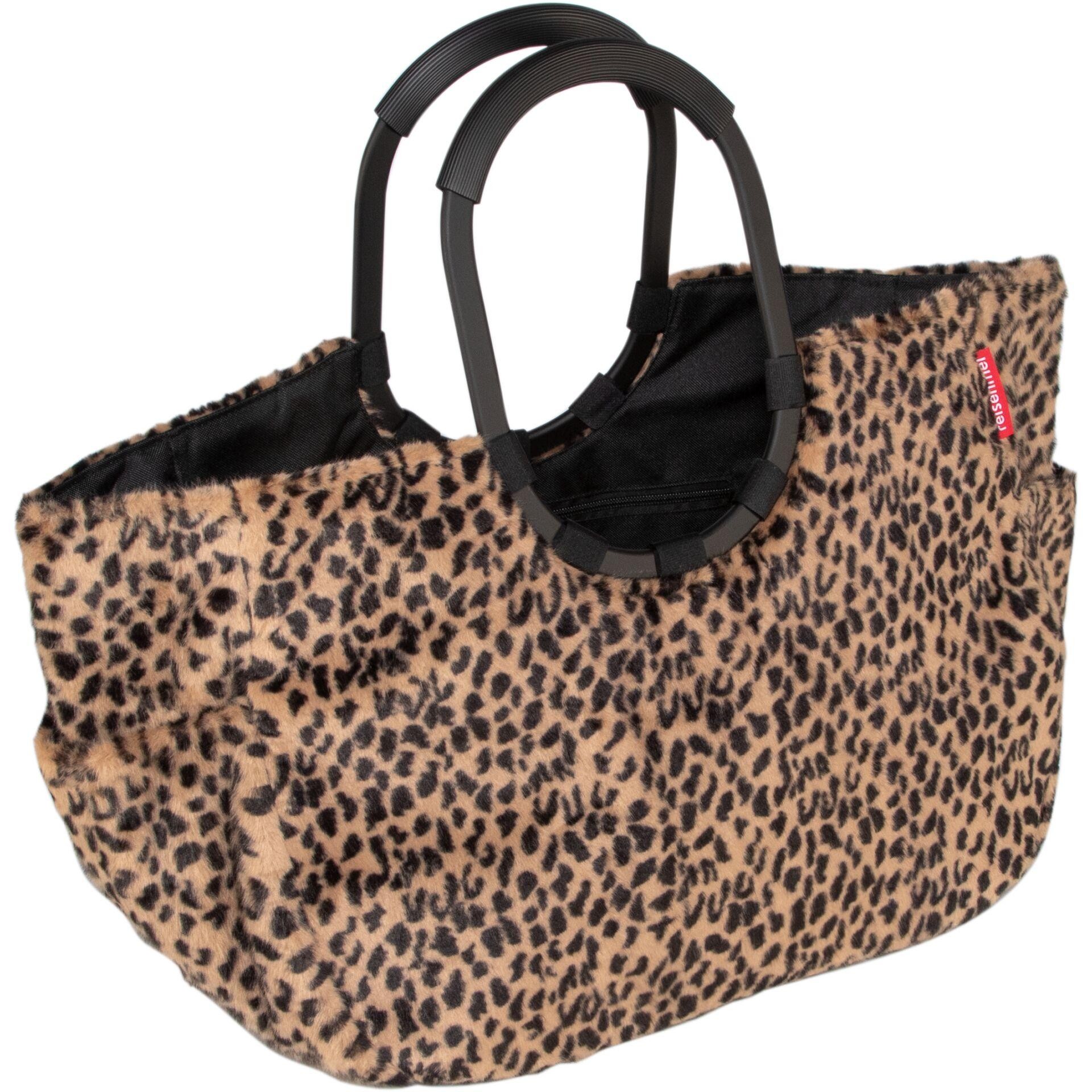 Reisenthel Loopshopper L leo fake fur