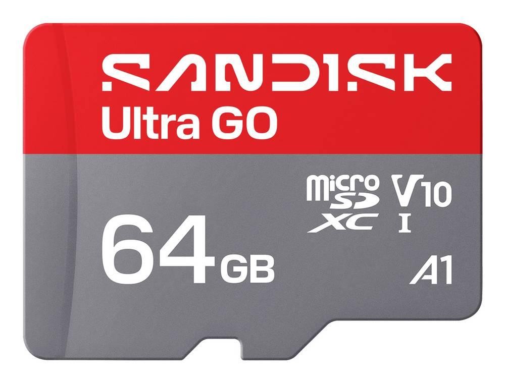 SanDisk Ultra GO 64 Go MicroSDXC UHS-I - SanDisk Ultra GO, 64 Go,