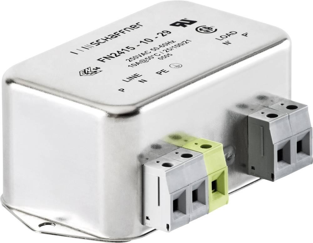 Schaffner FN2415-10-29 FN2415-10-29 Entstörfilter 250 V/AC 10A (L x