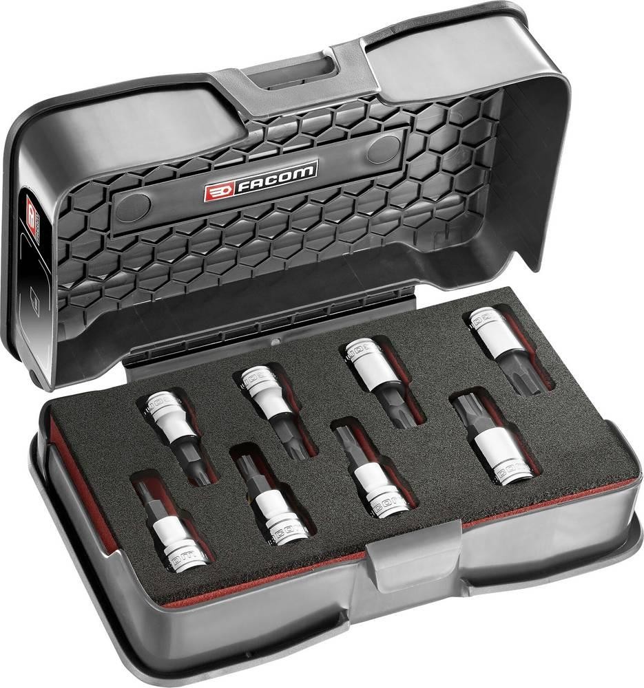 Facom JTM.J8MGRPPB Bit-Set 8teilig 3/8\ (10 mm), Innen-Sechskant