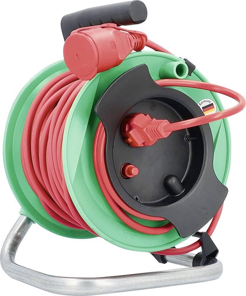 AS Schwabe 812323 Kabeltrommel 25m Rot Schutzkontakt-plug