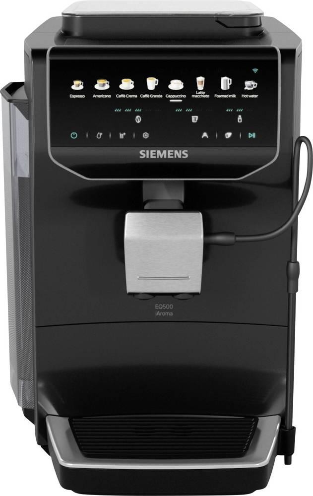 Siemens EQ500 i TP553E07 bean-to-cup machine pianovarnish-black