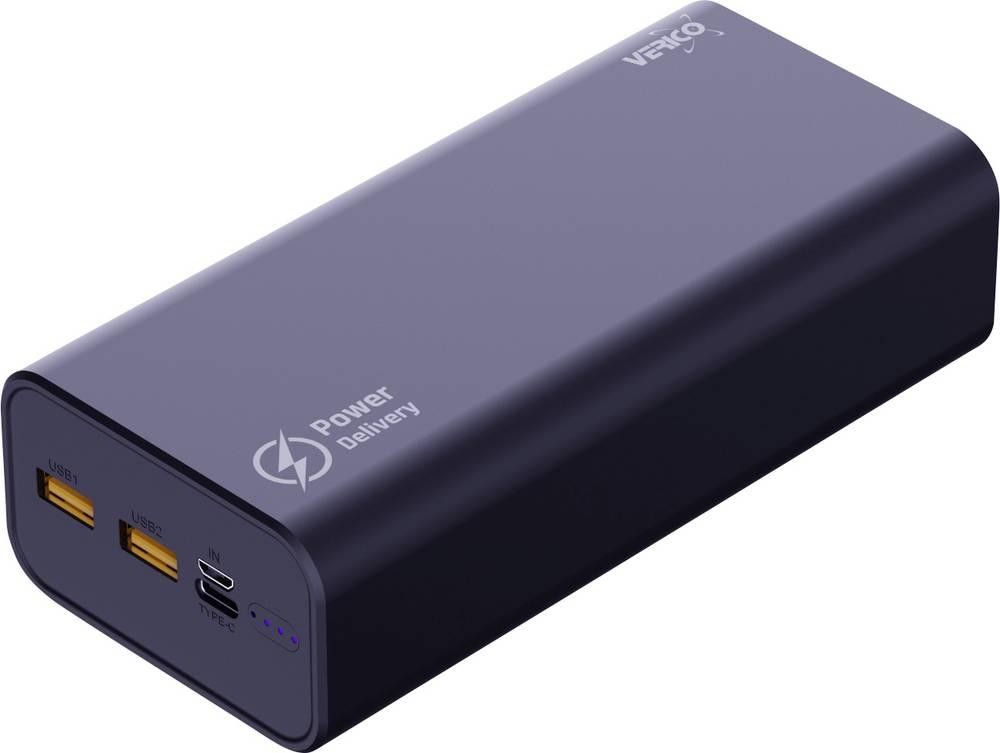 Verico Power Pro PD Powerbank 4PW-PDXBK1-NN 24.000 mAh USB PD, Quick