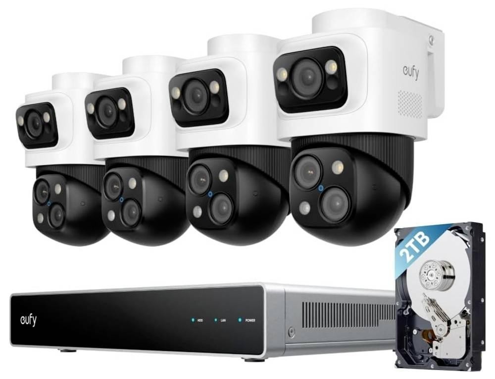 Eufy PoE NVR Security System S4 Max E8E00322 Kabelgebunden, LAN IP-