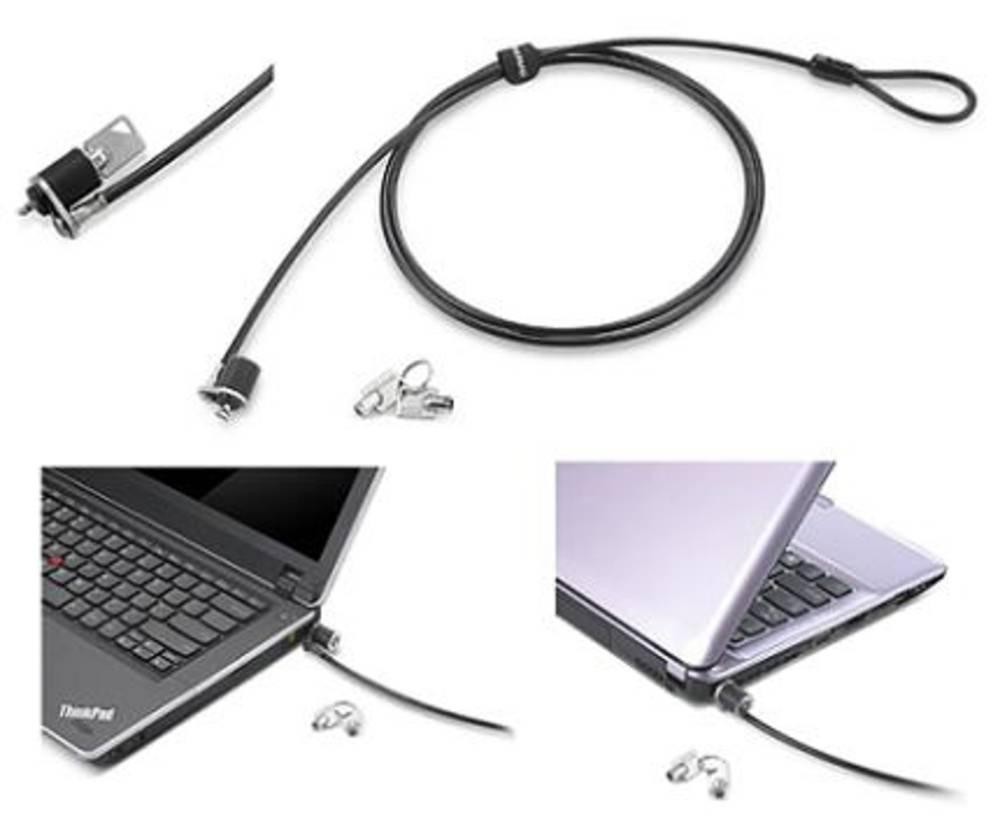 Lenovo 57Y4303 cable lock Black, Silver 1.52 m - Lenovo 57Y4303, 1.52