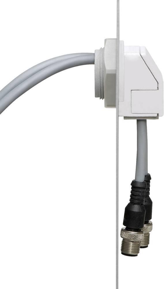 Icotek KVT 32 W90 Kabeldurchführung teilbar Polycarbonat Grau 1St.