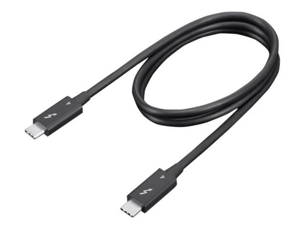 Lenovo 4X91K16968 Thunderbolt cable 0.7 m 40 Gbit/s Black - Lenovo