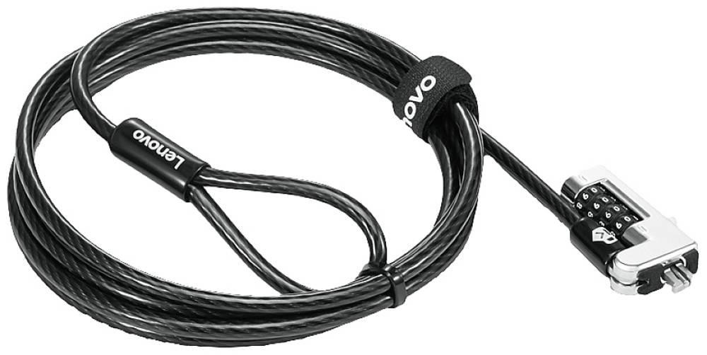Lenovo 4XE1F30277 cable lock Black 1.8 m - Lenovo 4XE1F30277, 1.8 m,