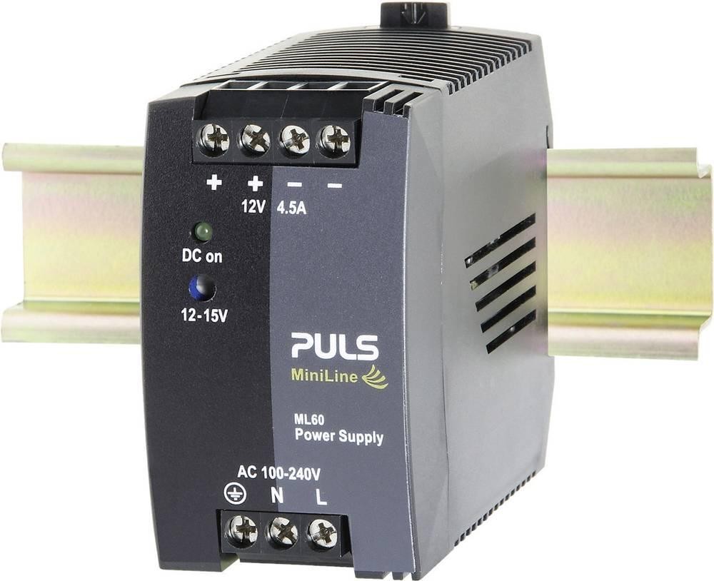 PULS ML60.121 Hutschienen-home charger (DIN-Rail) 12 V/DC 4.5A 54W