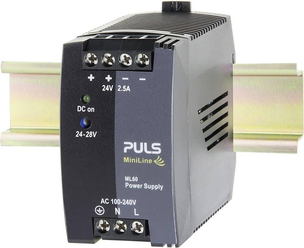 PULS ML60.242 Hutschienen-Chargeur (DIN-Rail) 24 V/DC 2.5A 60W Anzahl