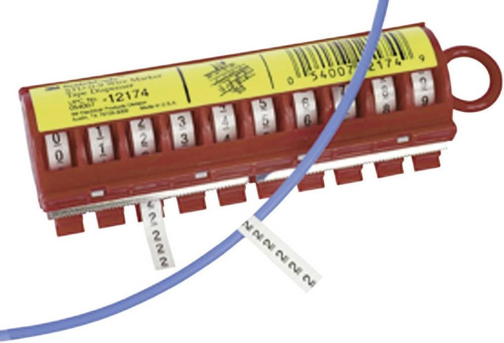 3M 7000058782 Kennzeichnungsklebe-Set Aufdruck 0 - 9 STD-0/9