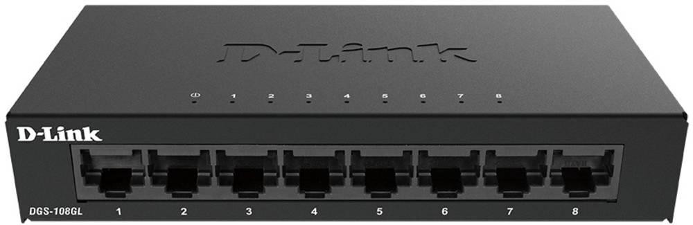 D-Link DGS-108GL switch No administrado Gigabit Ethernet (10/100/1000)