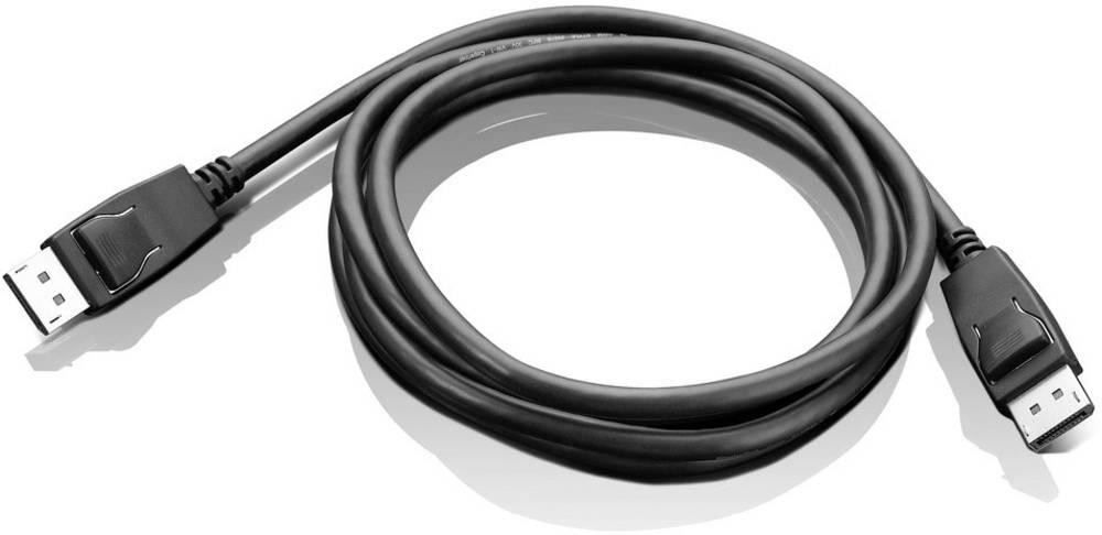 Lenovo DisplayPort 1,8 m Noir - Lenovo DisplayPort, 1,8 m,