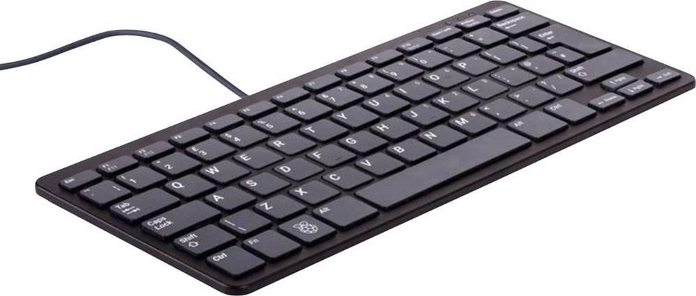 Raspberry Pi RPI-KEYB (UK)-BLACK/GREY USB Tastatur Englisch, QWERTY