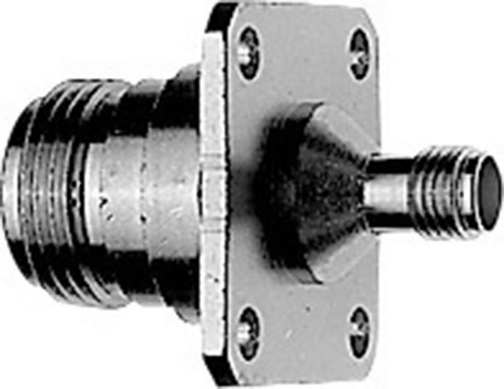 Telegärtner 100024200 100024200 Koax-adaptor N-female - SMA-female 1