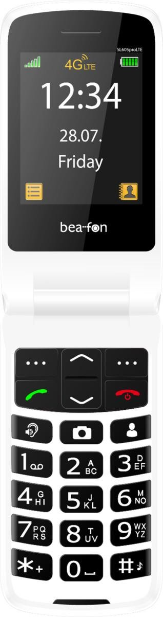 Beafon SL605pro LTE (4G) 6.1 cm (2.4") Black, White - Beafon SL605pro