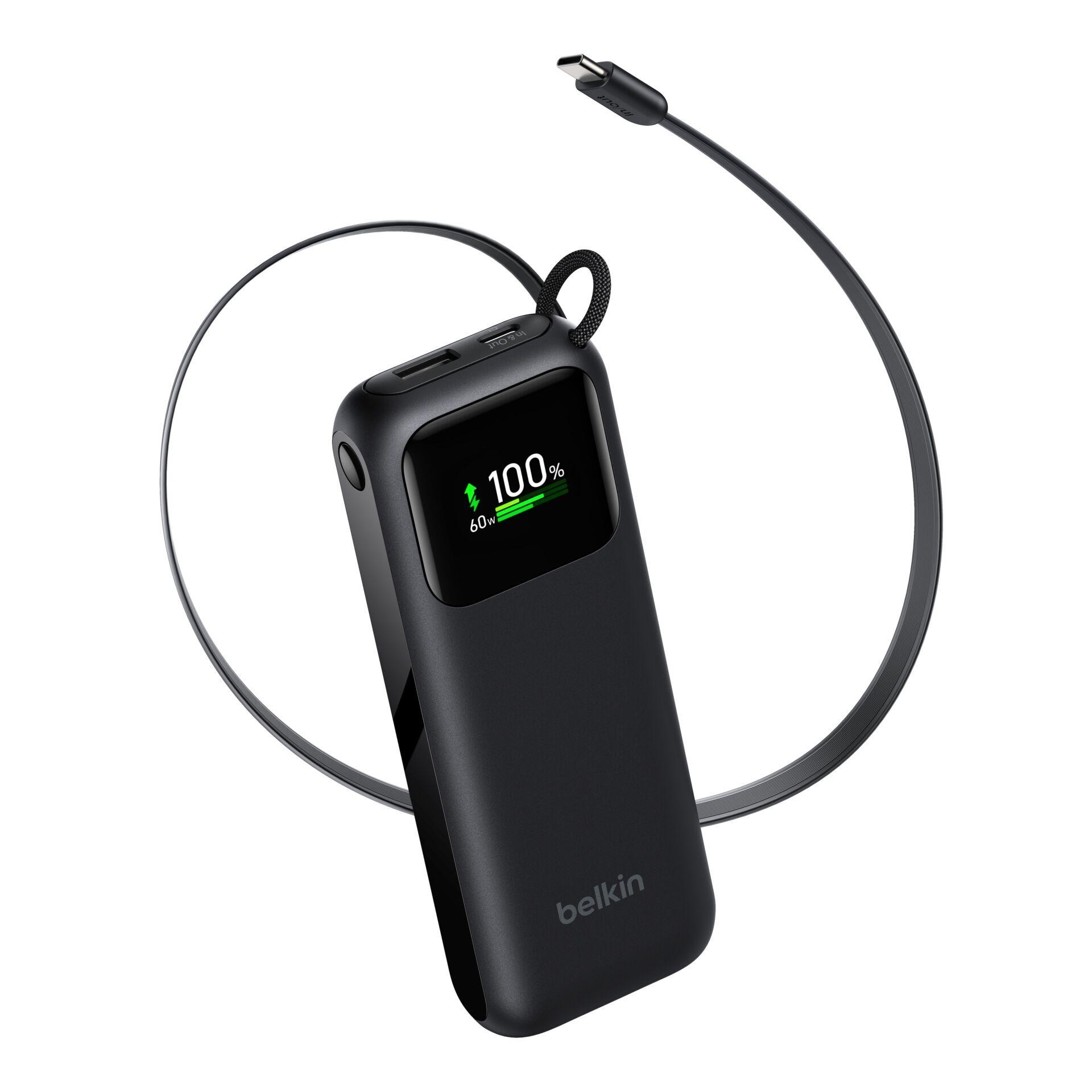 Belkin UltraCharge Smart Display Powerbank 11.000mAh, black
