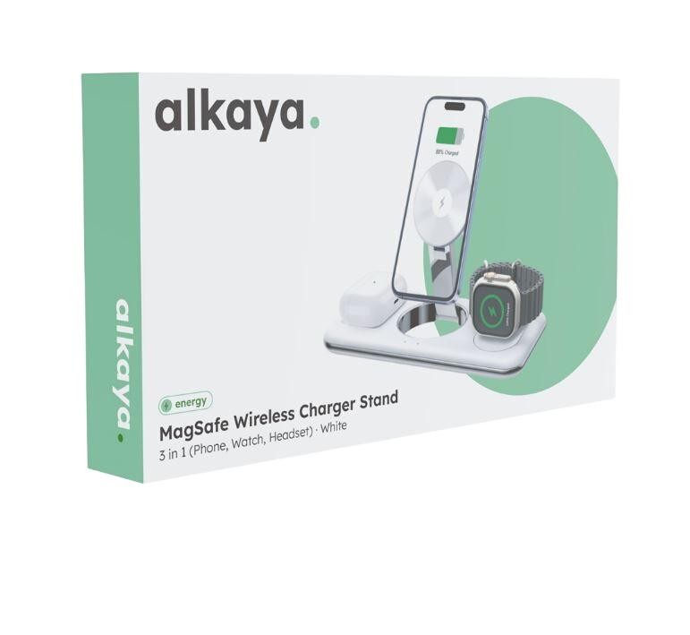 alkaya Trifector 3 in 1 Wireless charging stand: mobile phone Apple