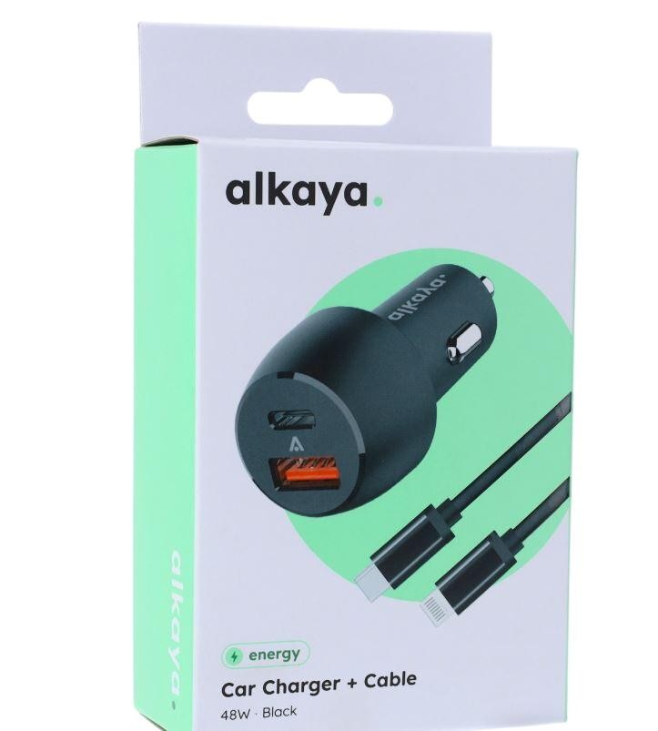 alkaya Nexus KFZ Schnellladegerät for Zigaretten Anzünder 12 Volt