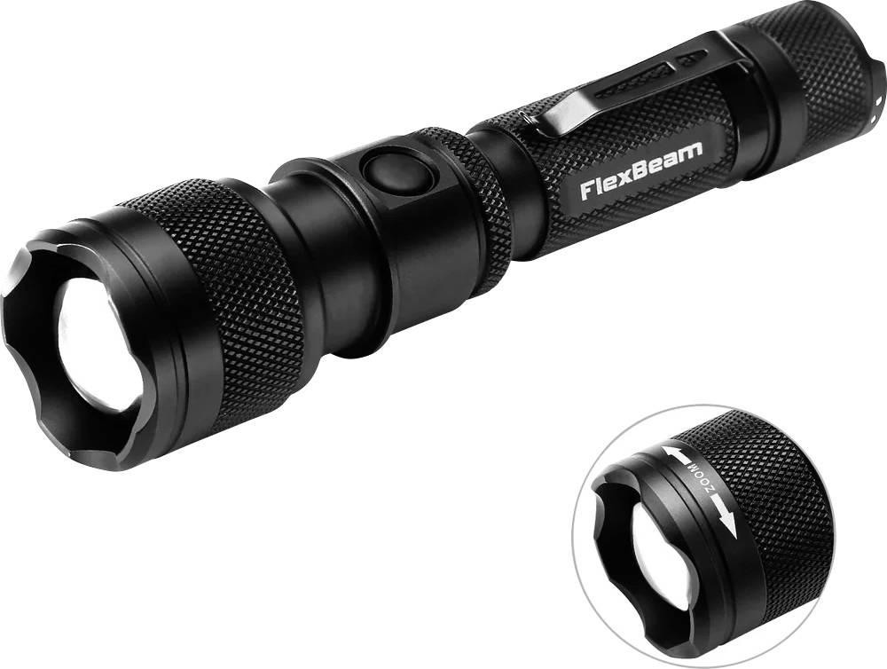Powertac FlexBeam 12908 LED torch akkubetrieben 1200lm 600h 105g