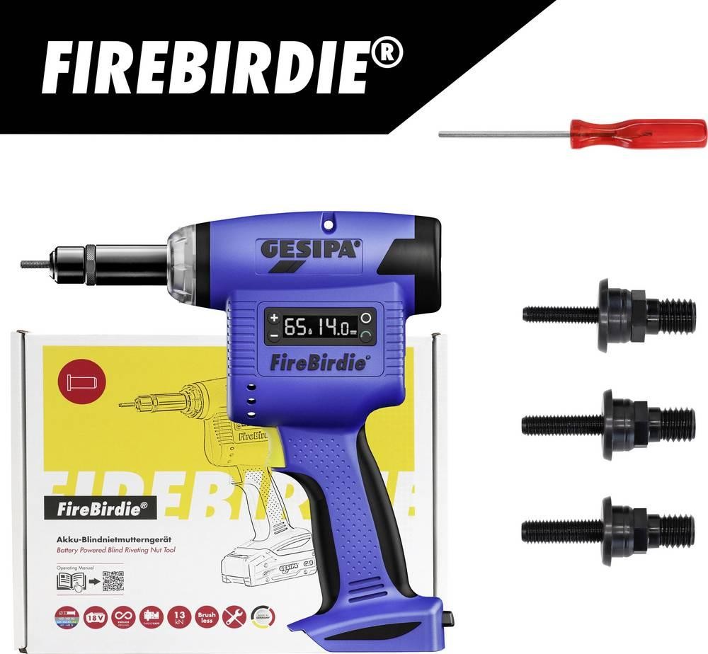 Gesipa FireBirdie 2151862 Akku-Blindnietpistole 18V 2Ah Li-Ion bü