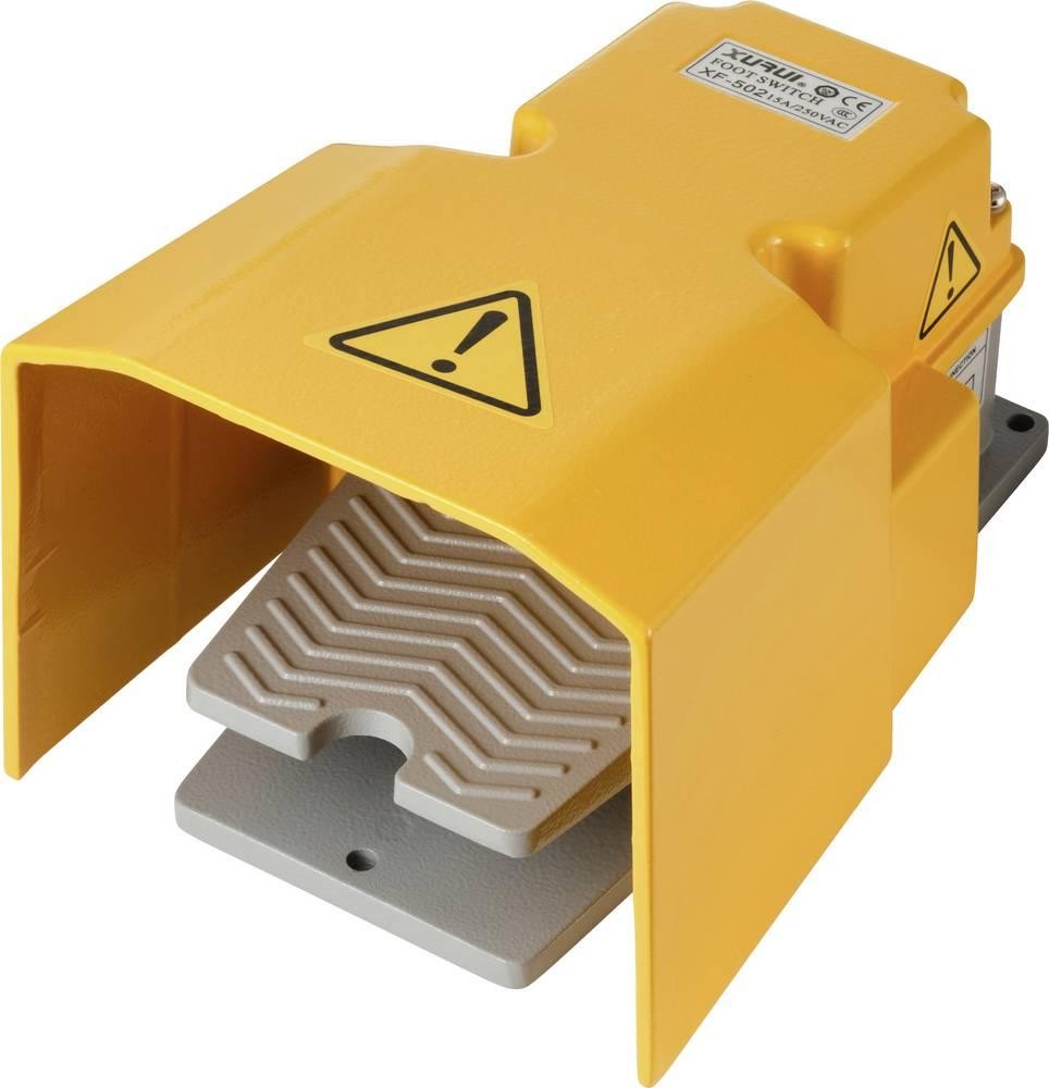 TRU COMPONENTS XF-502 Fußschalter 250 V/AC 15A 1 Pedal with