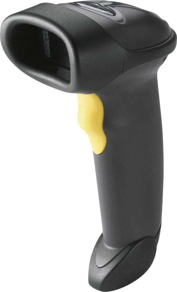 Motorola LS2208 Bar Code Scanner, 7 ft Black 1D Laser - Motorola