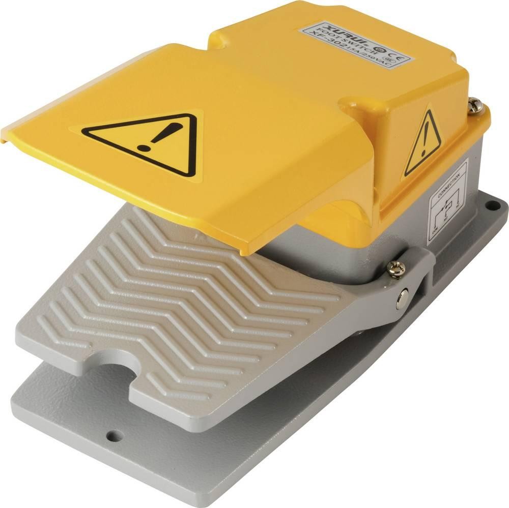 TRU Components XF-302 Fußschalter 250 V/AC 15A 1 Pedal con