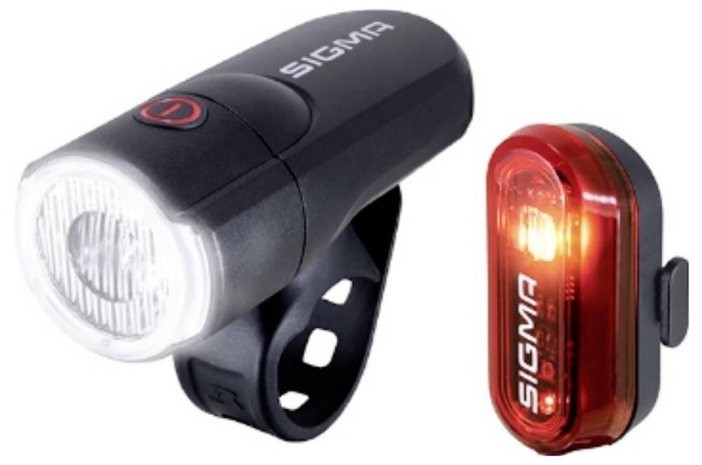Sigma Fahrradbeleuchtung Set Aura 30 Set w/ Curve LED