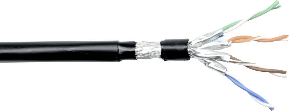 TRU COMPONENTS TC-14914184 network cable CAT 7 S/FTP 4 x 2 x 0.24mm²
