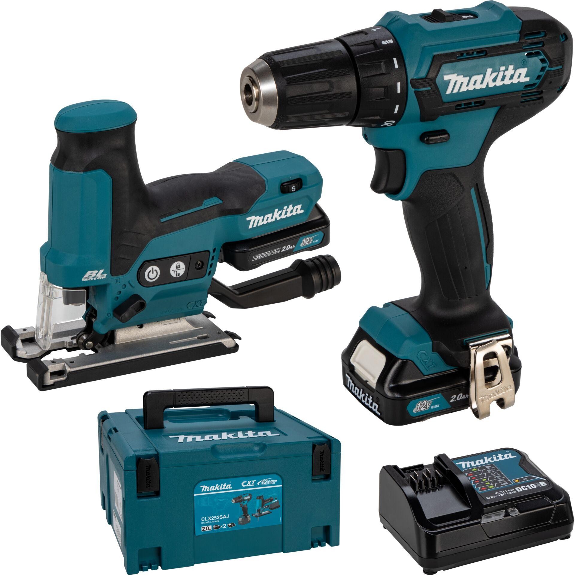 Makita CLX252SAJ 12V Akku-Kombo-Kit