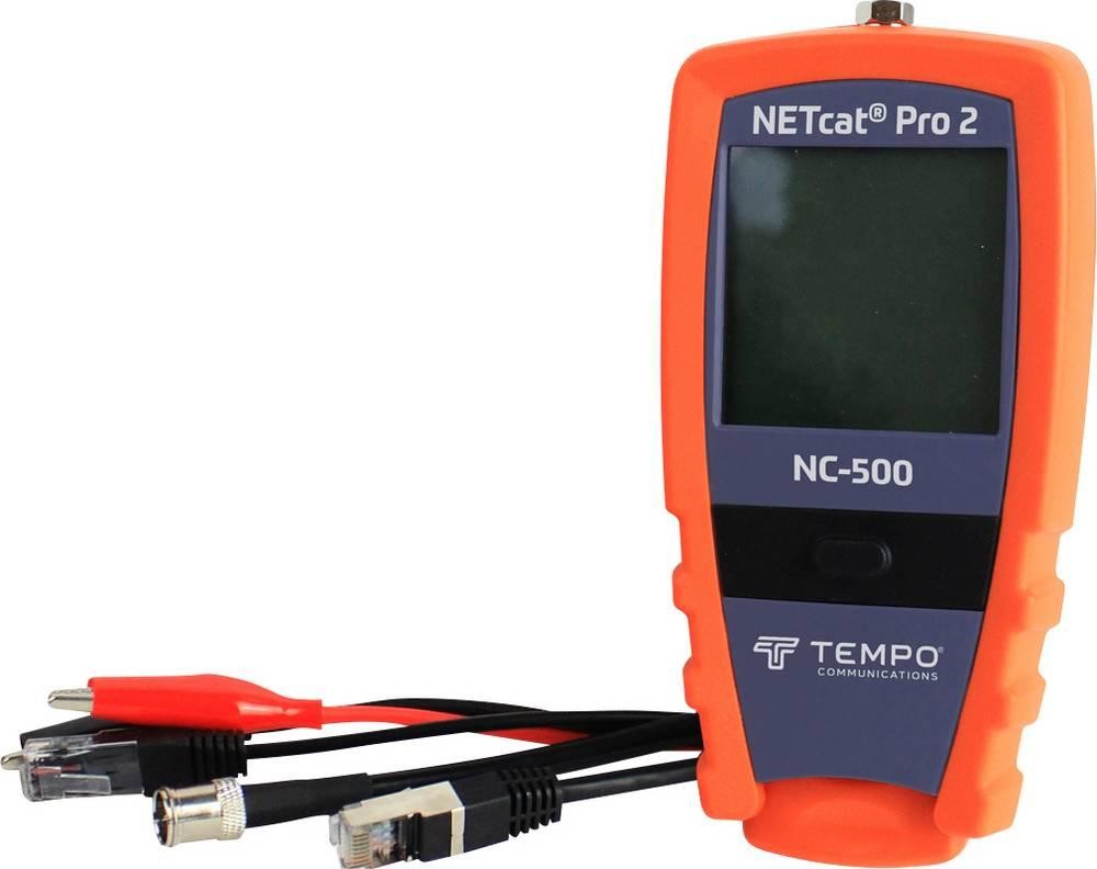 Tempo NC-500 NETcat Pro2 Tester per cavi UTP/STP Nero - Tempo NC-