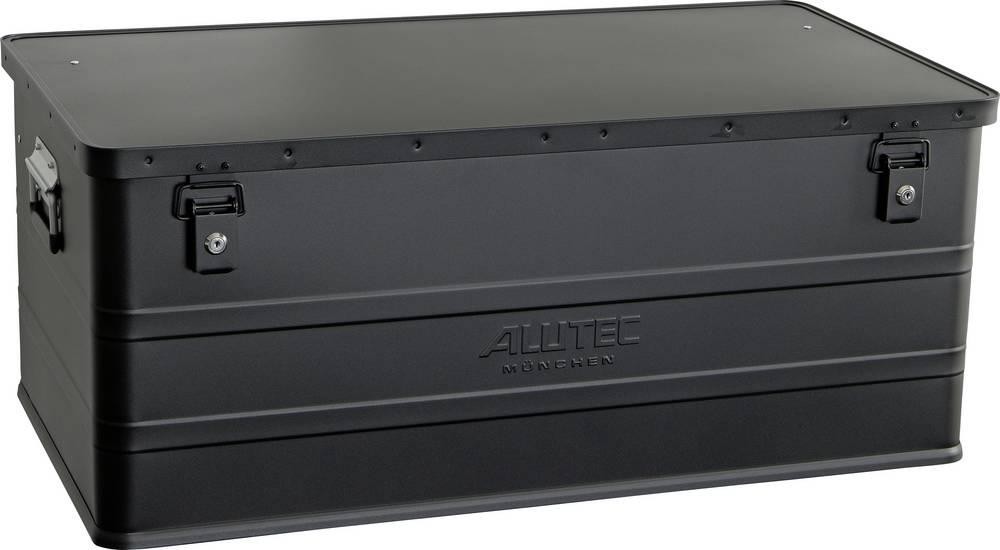 Alutec CLASSIC 11142Black Transportkiste Aluminium (L x B x H) 895 x