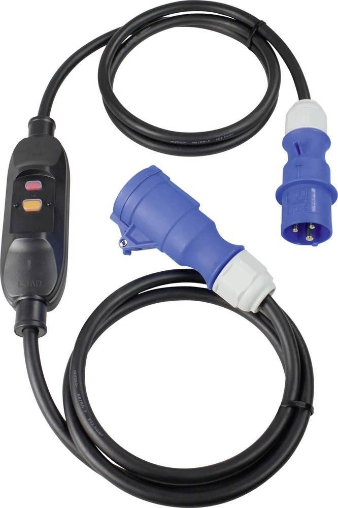 AS Schwabe 45224 Strom extension cable 16 A Blau, black 3 m H07RN-F