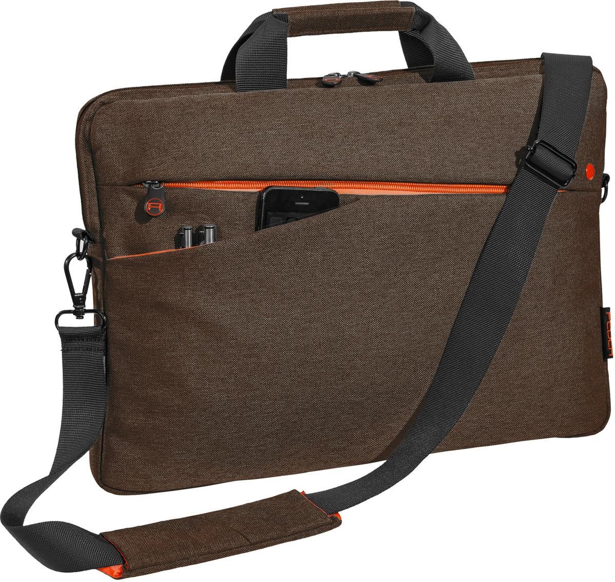 PEDEA Fashion 39.6 cm (15.6") Briefcase Blue, Brown - PEDEA Fashion,