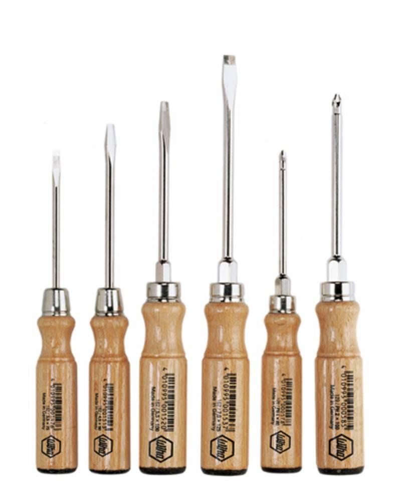 Wiha Werkstatt Schraubendreher-Set 6teilig Schlitz, Kreuzschlitz
