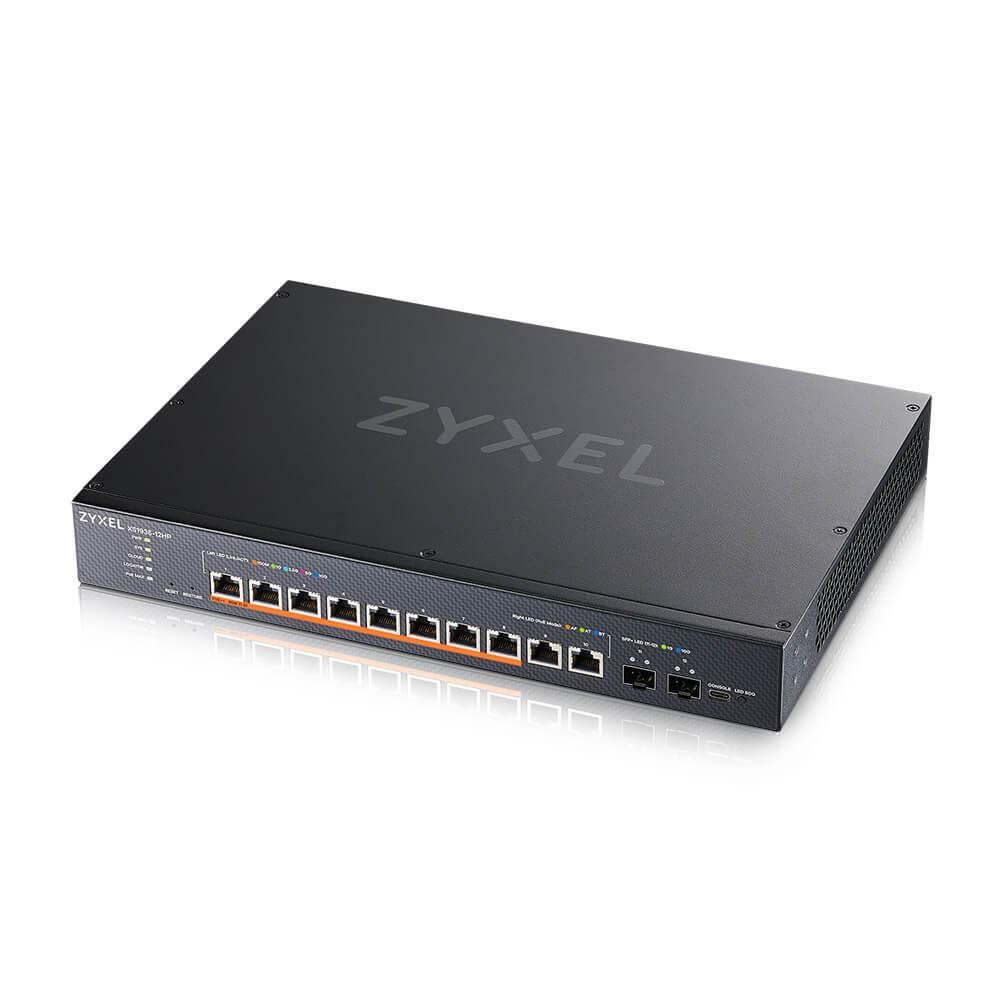 Zyxel XS1935-12HP 12-Port Smart Managed Switch, 8x 10G PoE++