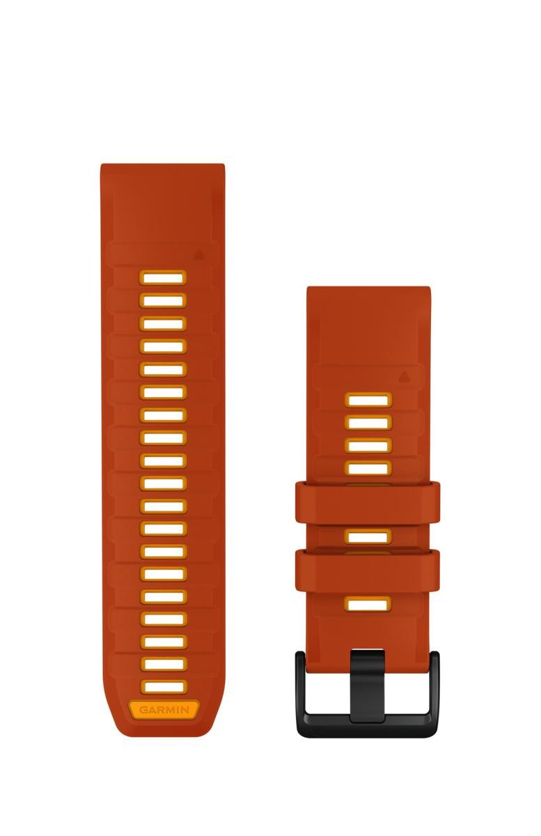 Garmin QuickFit bracelet 26 mm, silicone, Orange - suitable for D2