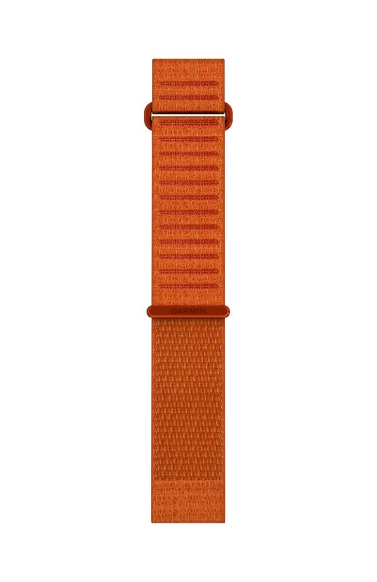 Garmin bracelet 22 mm, ComfortFit Textil, Orange, Kurz