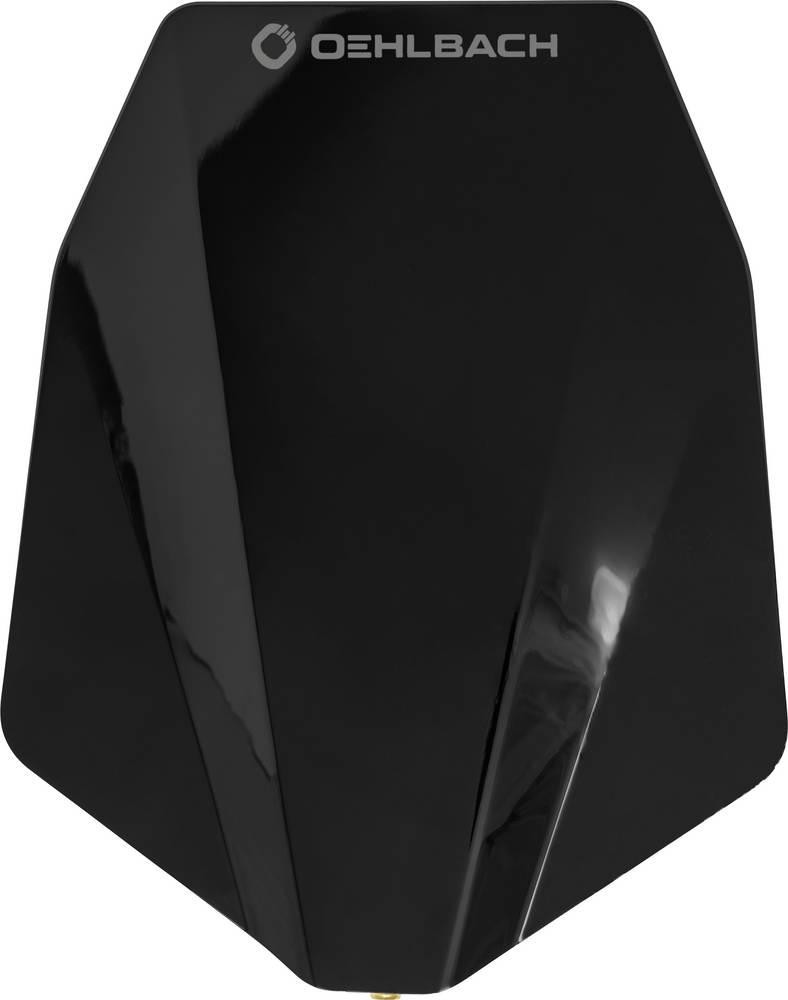 Oehlbach Aktive DVB-T/T2 Flachantenna Außenbereich black