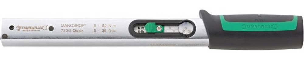 STAHLWILLE 730A/5 QUICK 50584005 Chiave dinamometrica 6 - 50 Nm -
