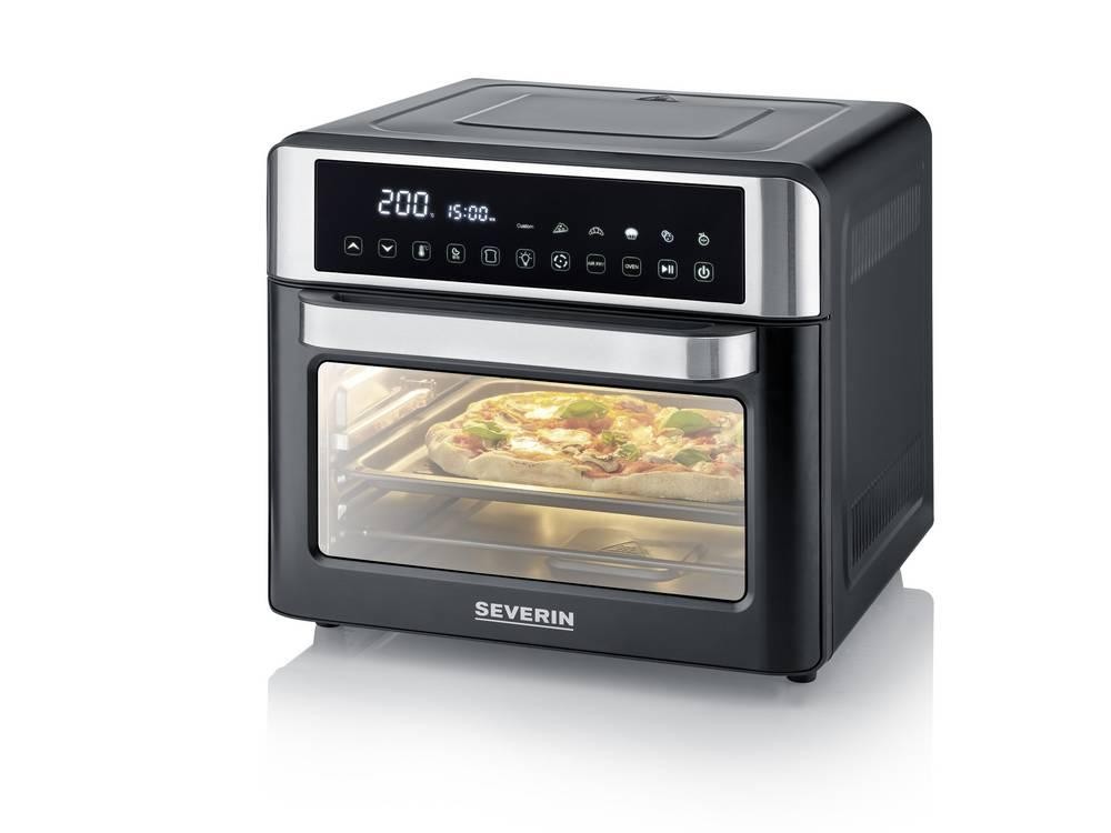 Severin TO 9579 Toastofen Bake & Fry Toastofen Timerfunktion,