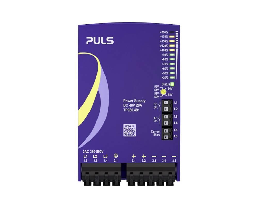 PULS TP960.481 Hutschienen-home charger (DIN-Rail) 48 V/DC 20 A 960 W