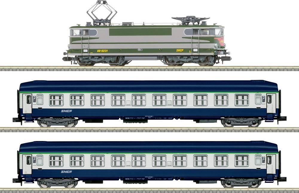 MiniTrix T11168 N Startpackung Personenzug SNCF