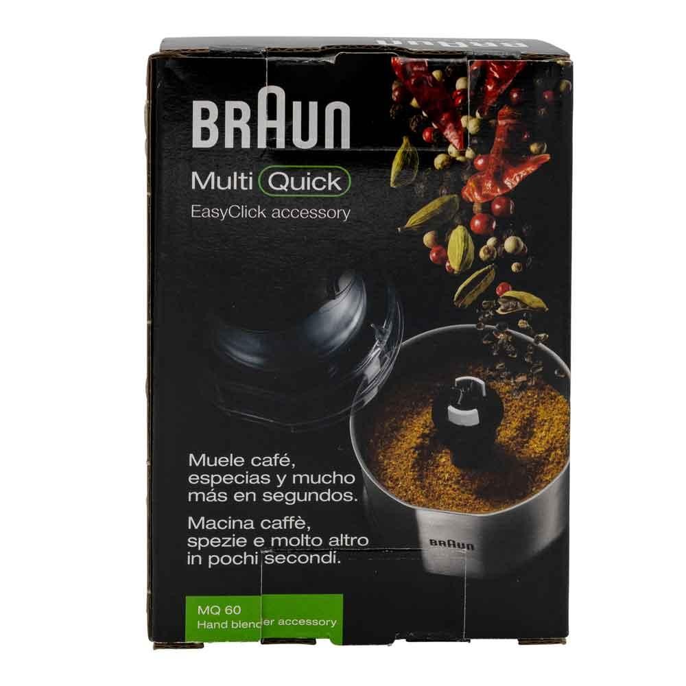Braun MQ 60 - Braun MQ 60, Silver, 0.35 L, Stainless steel, EasyClick